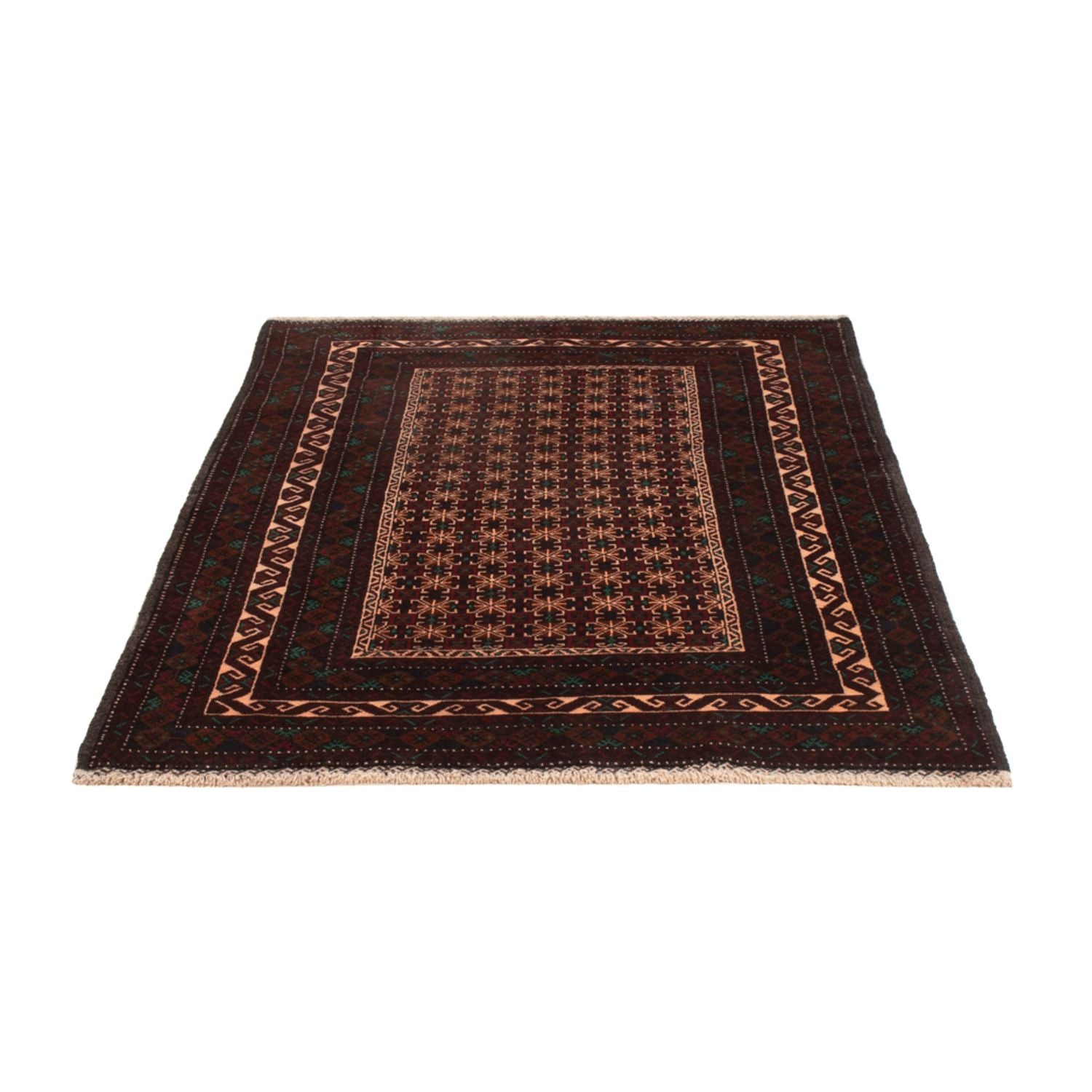 Belutsch Teppich - 192 x 119 cm - dunkelbeige
