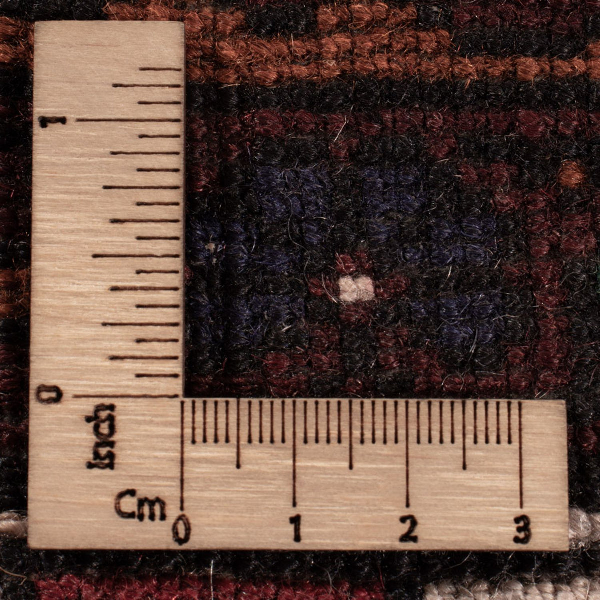 Belutsch Teppich - 198 x 123 cm - dunkelrot