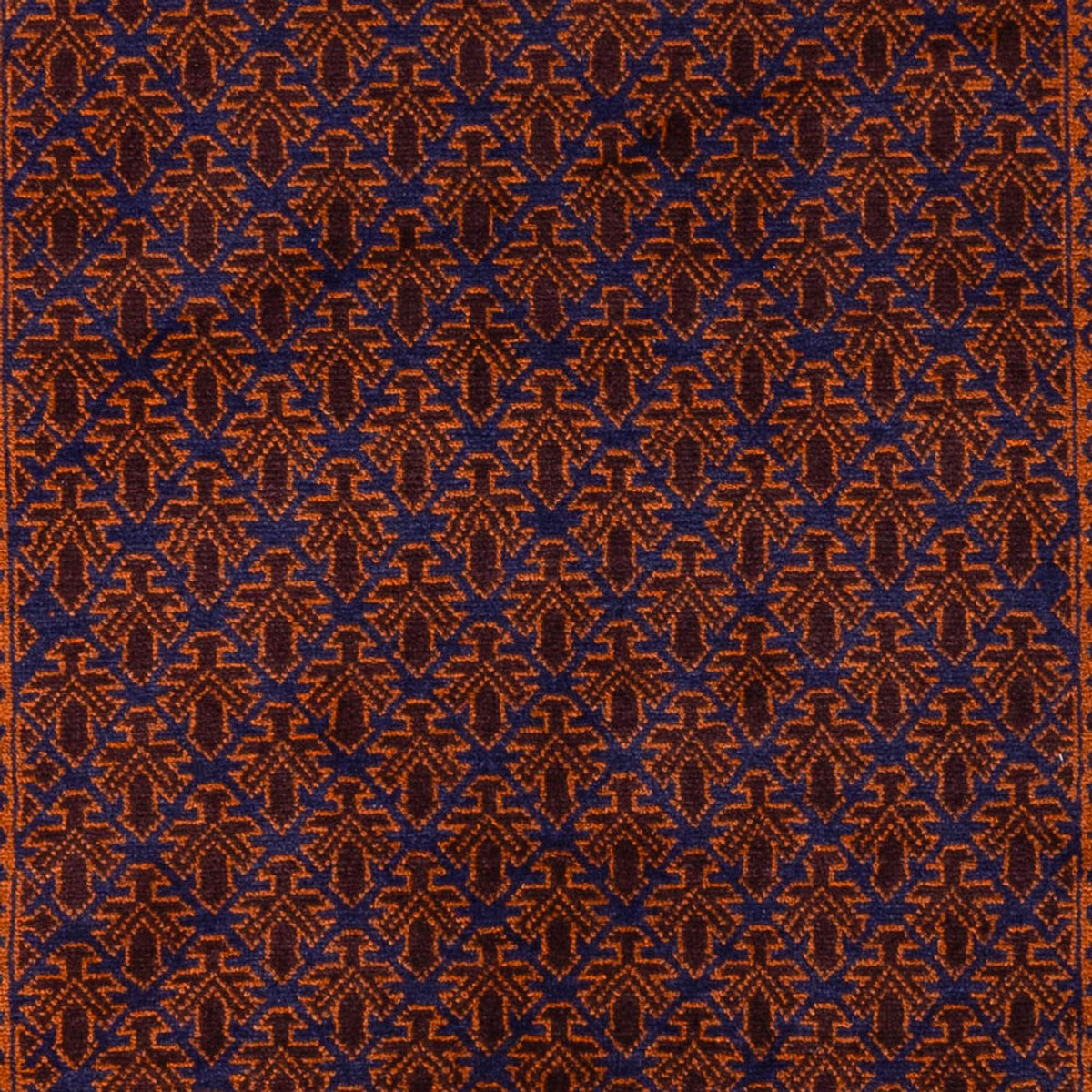 Belutsch Teppich - 185 x 120 cm - dunkelrot