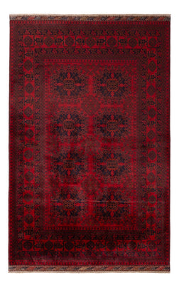 Afghan Teppich - Kunduz - 197 x 127 cm - rot
