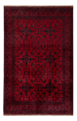Afghan Teppich - Kunduz - 200 x 125 cm - rot
