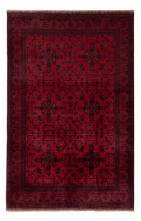 Afghan Teppich - Kunduz - 200 x 125 cm - rot