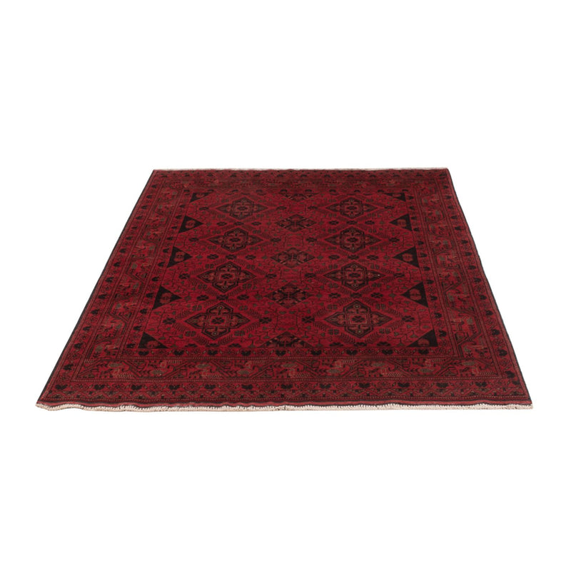 Afghan Teppich - Kunduz - 196 x 124 cm - rot