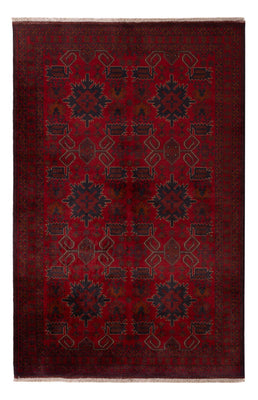 Afghan Teppich - Kunduz - 197 x 125 cm - rot