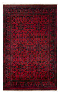 Afghan Teppich - Kunduz - 203 x 128 cm - rot