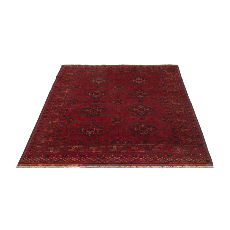 Afghan Teppich - Kunduz - 194 x 121 cm - rot