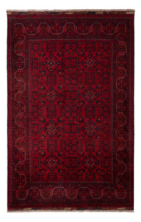 Afghan Teppich - Kunduz - 198 x 123 cm - rot