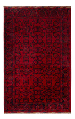 Afghan Teppich - Kunduz - 195 x 125 cm - rot