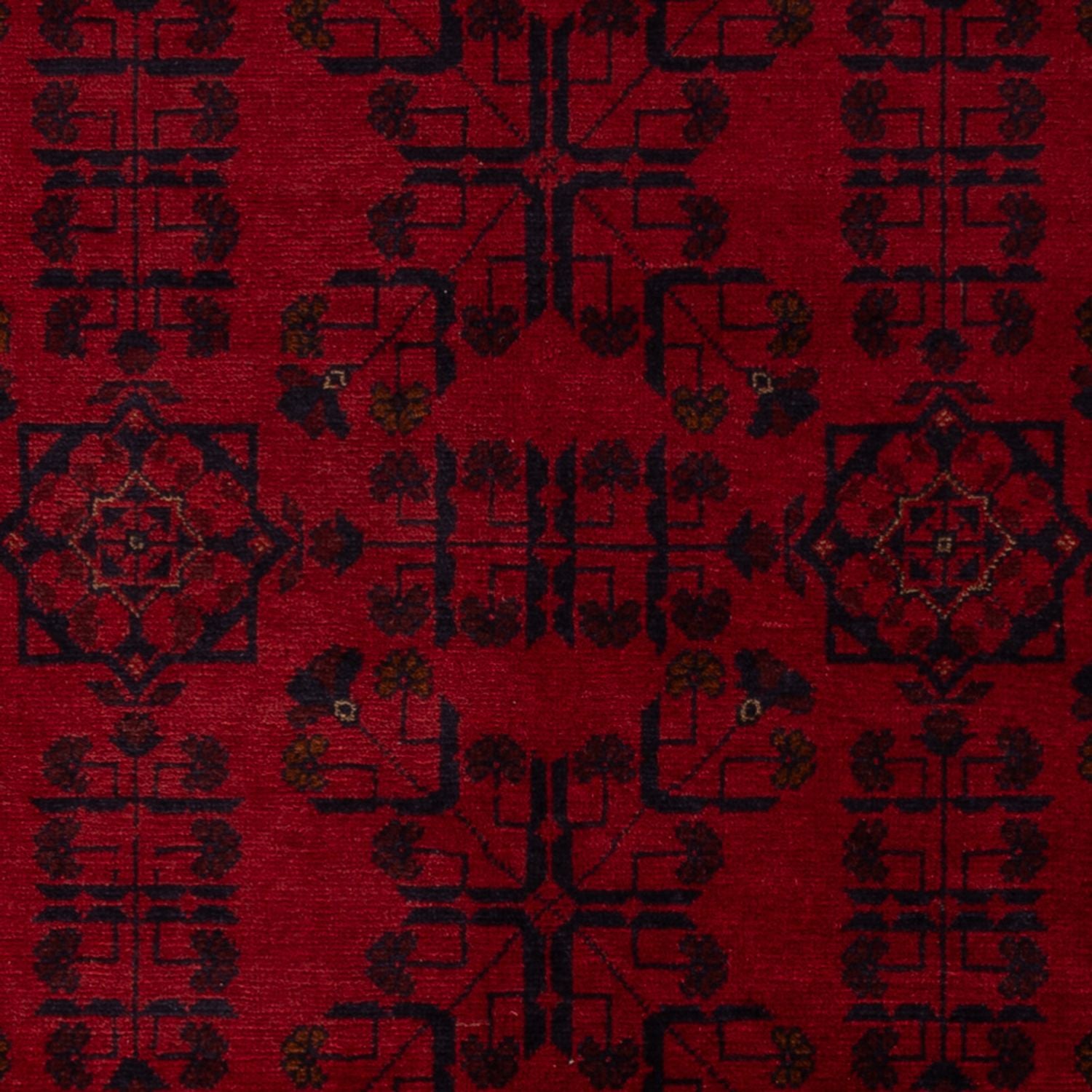 Afghan Teppich - Kunduz - 195 x 125 cm - rot