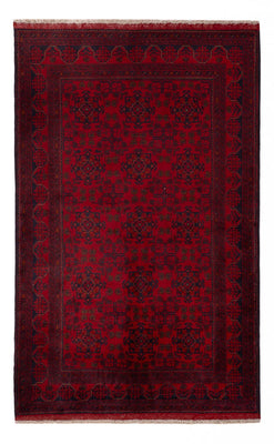 Afghan Teppich - Kunduz - 195 x 123 cm - dunkelrot