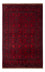 Afghan Teppich - Kunduz - 193 x 124 cm - dunkelrot