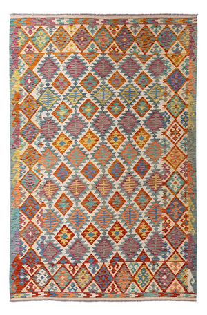 Kelim Teppich - Splash - 298 x 198 cm - mehrfarbig