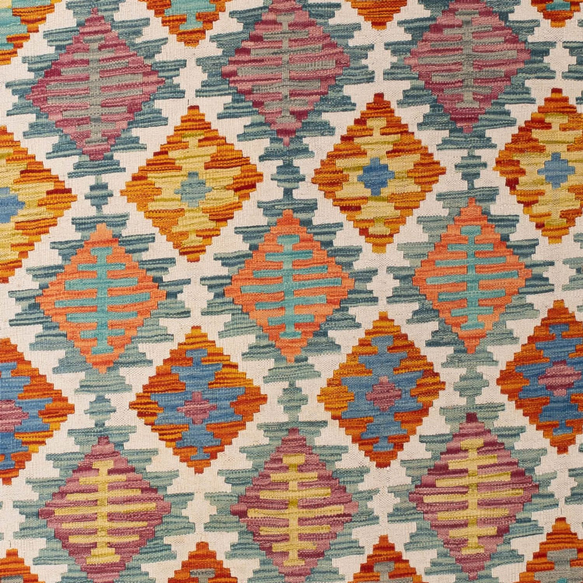 Kelim Teppich - Splash - 298 x 198 cm - mehrfarbig