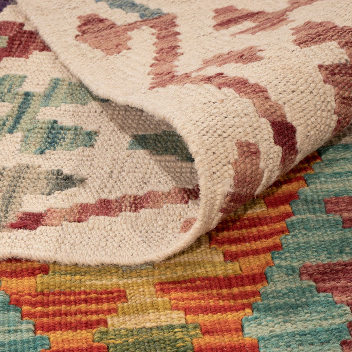 Kelim Teppich - Splash - 298 x 202 cm - mehrfarbig