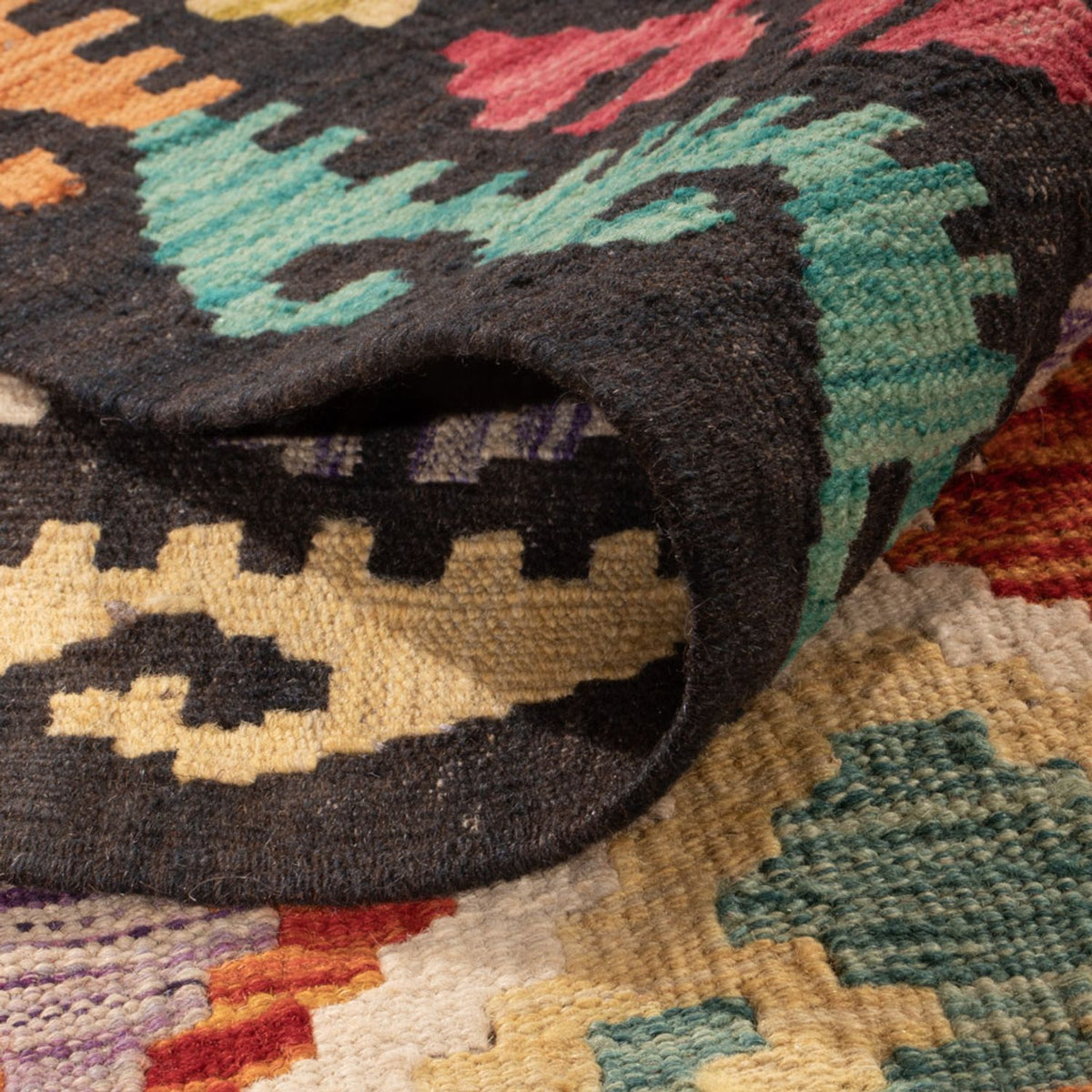 Kelim Teppich - Splash - 295 x 204 cm - mehrfarbig