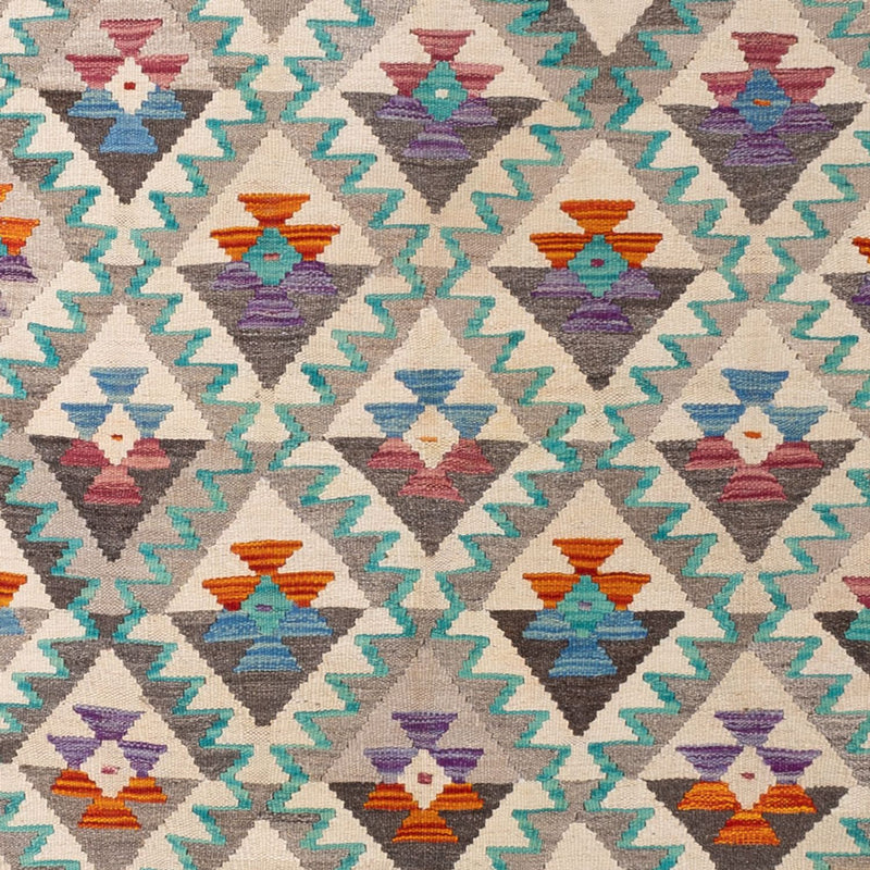 Kelim Teppich - Splash - 300 x 197 cm - mehrfarbig