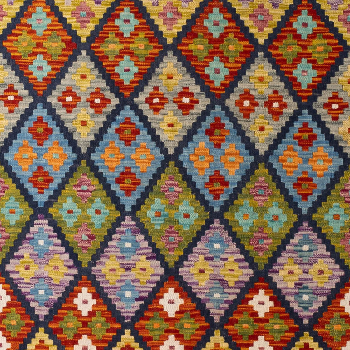 Kelim Teppich - Splash - 304 x 207 cm - mehrfarbig