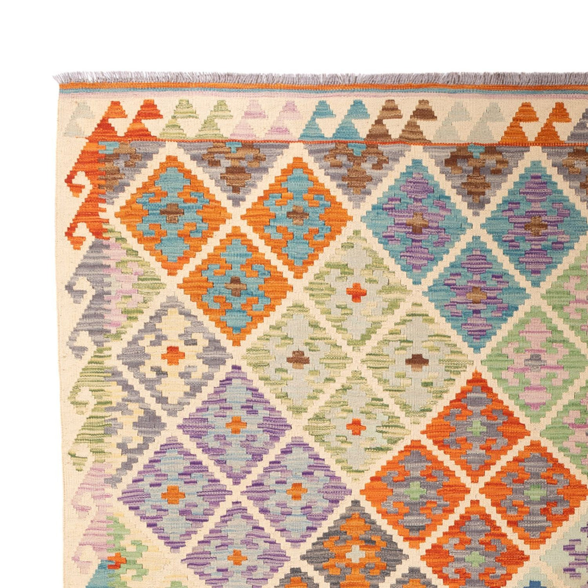 Kelim Teppich - Splash - 303 x 210 cm - mehrfarbig