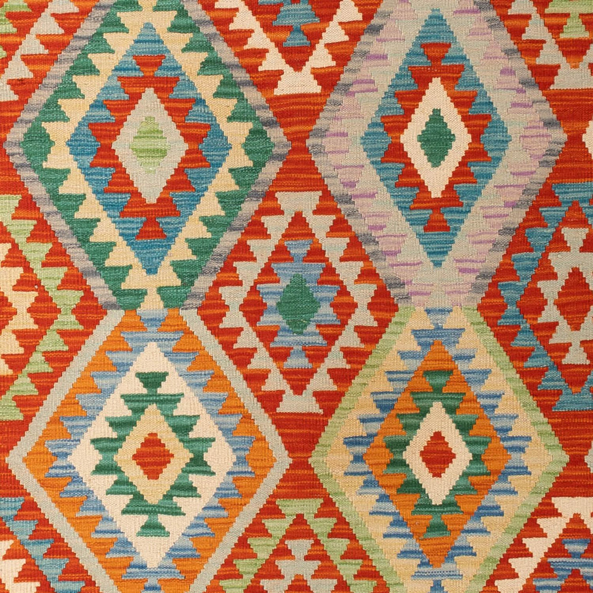 Kelim Teppich - Splash - 295 x 207 cm - mehrfarbig