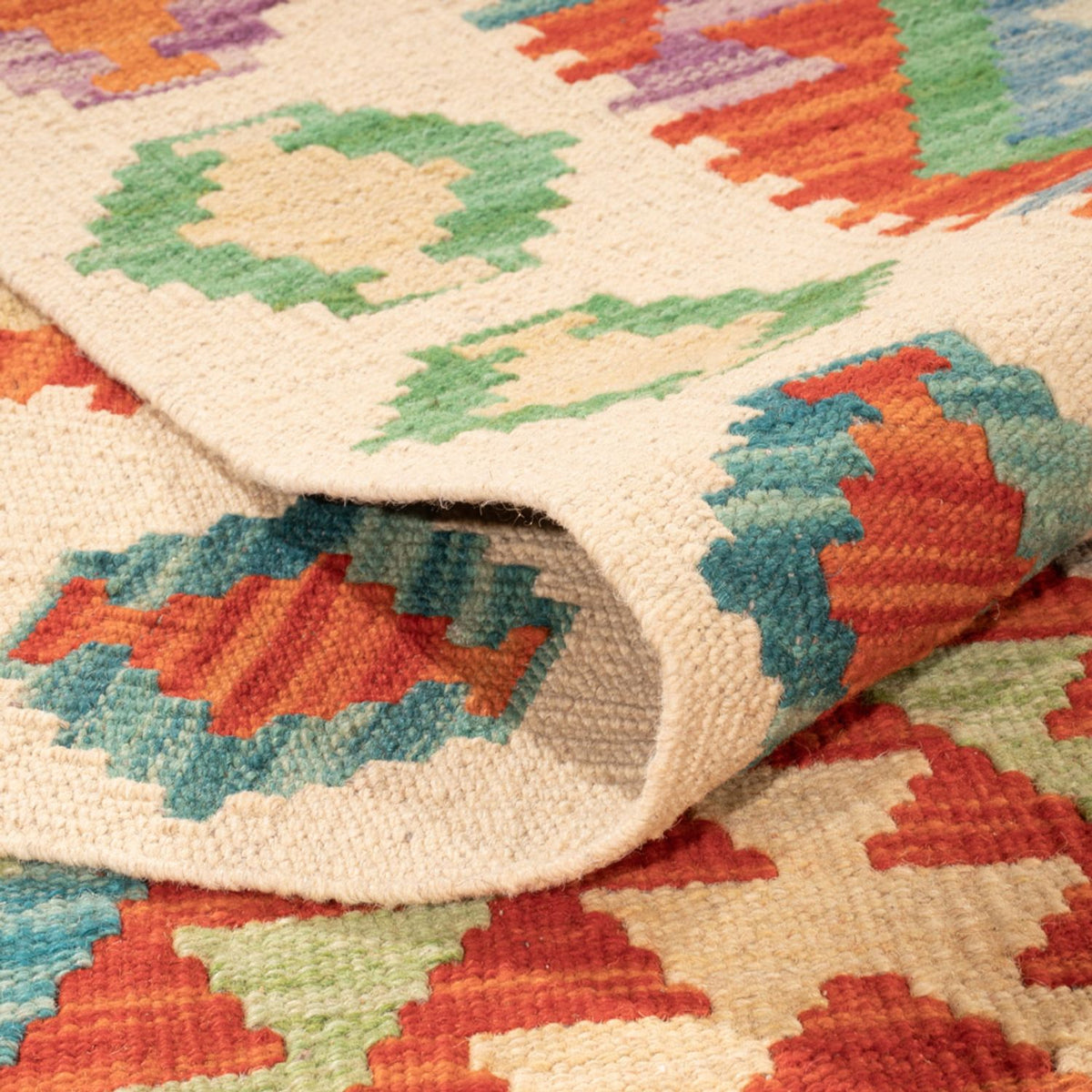 Kelim Teppich - Splash - 295 x 207 cm - mehrfarbig