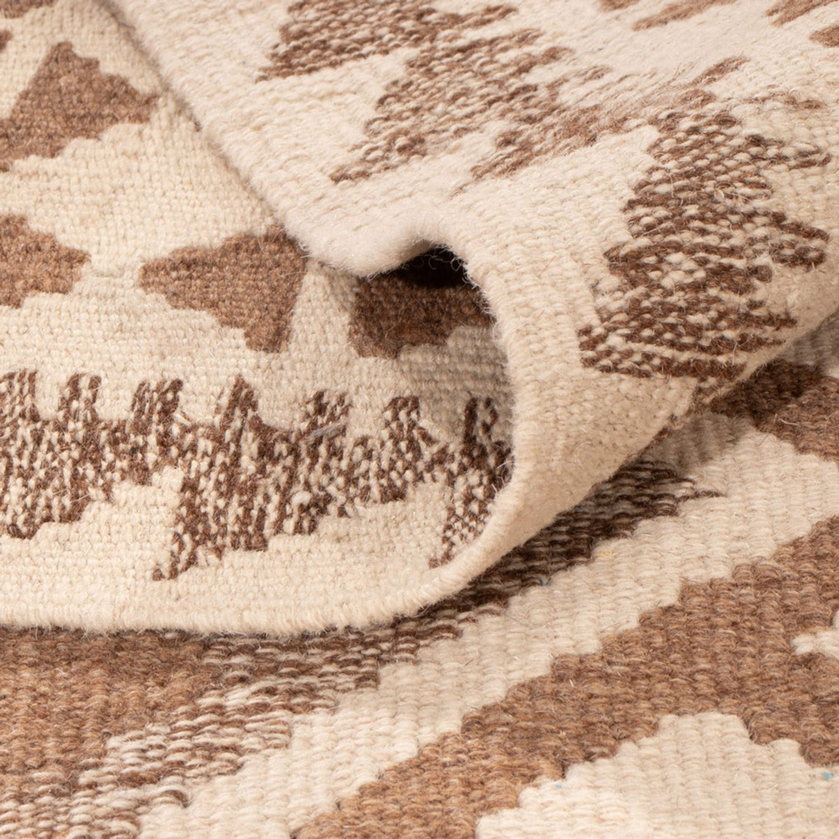 Kelim Teppich - Splash - 303 x 206 cm - grau