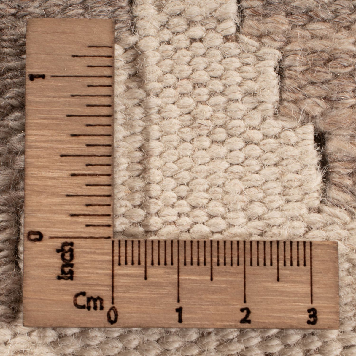 Kelim Teppich - Splash - 294 x 208 cm - grau