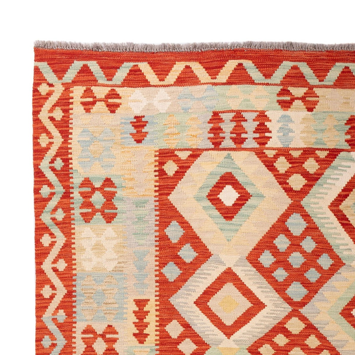 Kelim Teppich - Splash - 294 x 209 cm - mehrfarbig