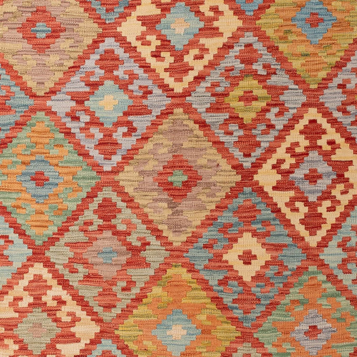 Kelim Teppich - Splash - 300 x 202 cm - mehrfarbig