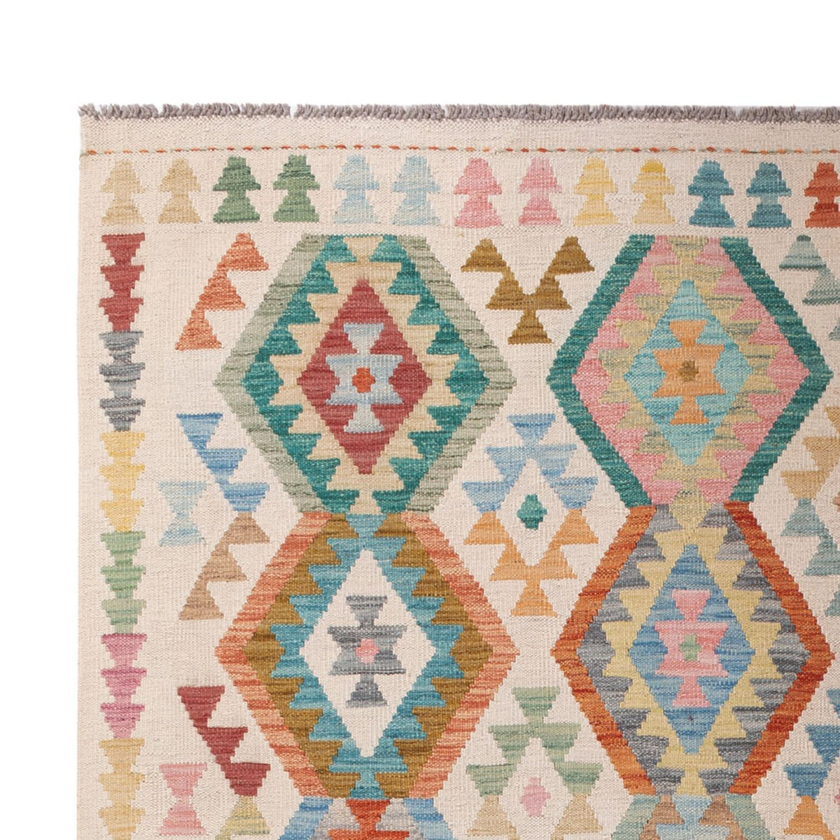 Kelim Teppich - Splash - 298 x 205 cm - mehrfarbig