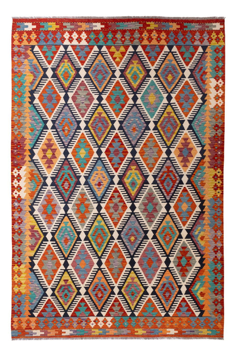 Kelim Teppich - Splash - 308 x 205 cm - mehrfarbig