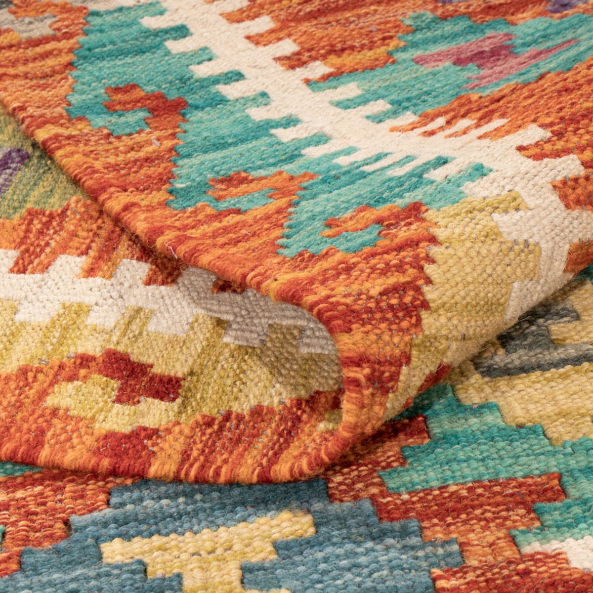 Kelim Teppich - Splash - 292 x 213 cm - mehrfarbig