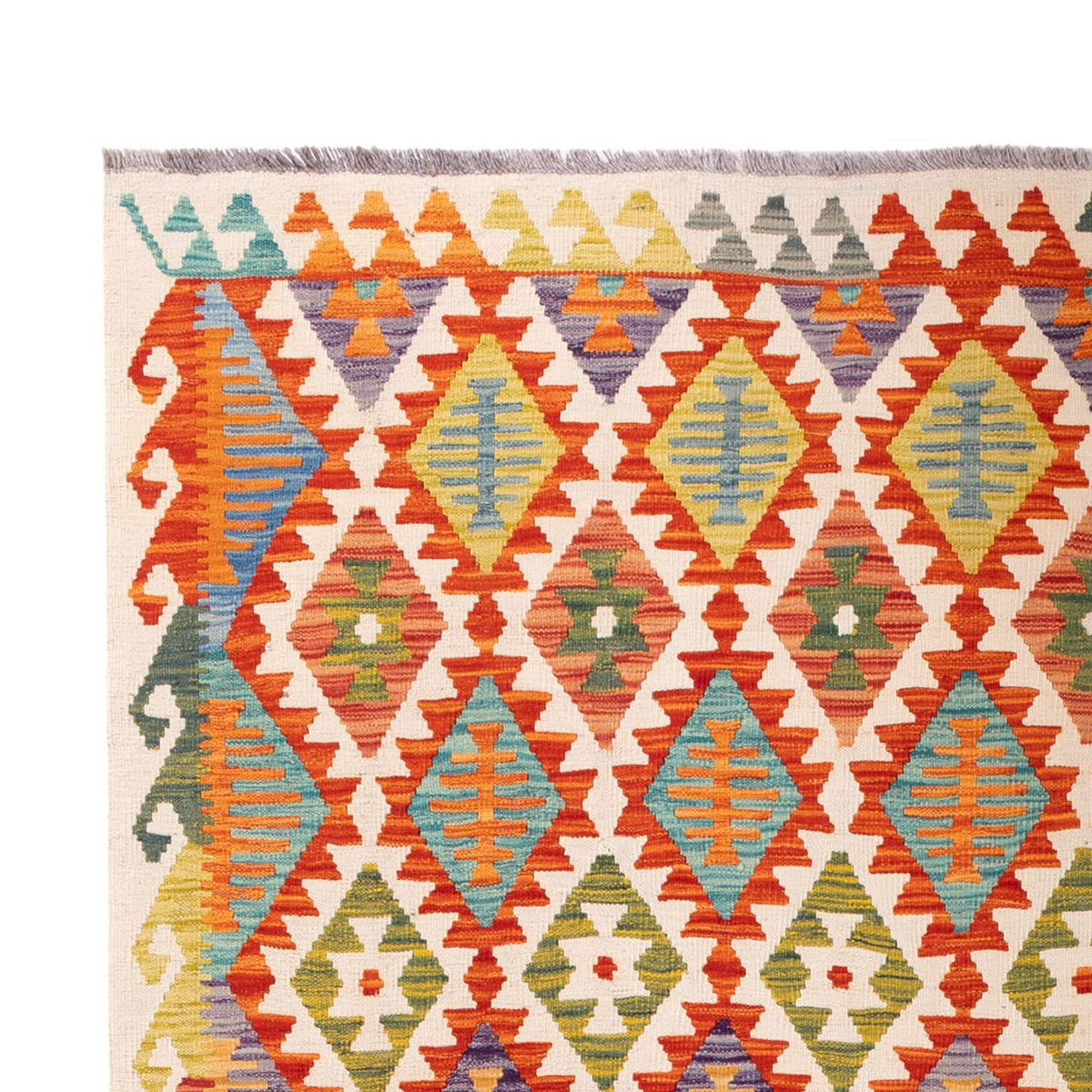 Kelim Teppich - Splash - 307 x 200 cm - mehrfarbig