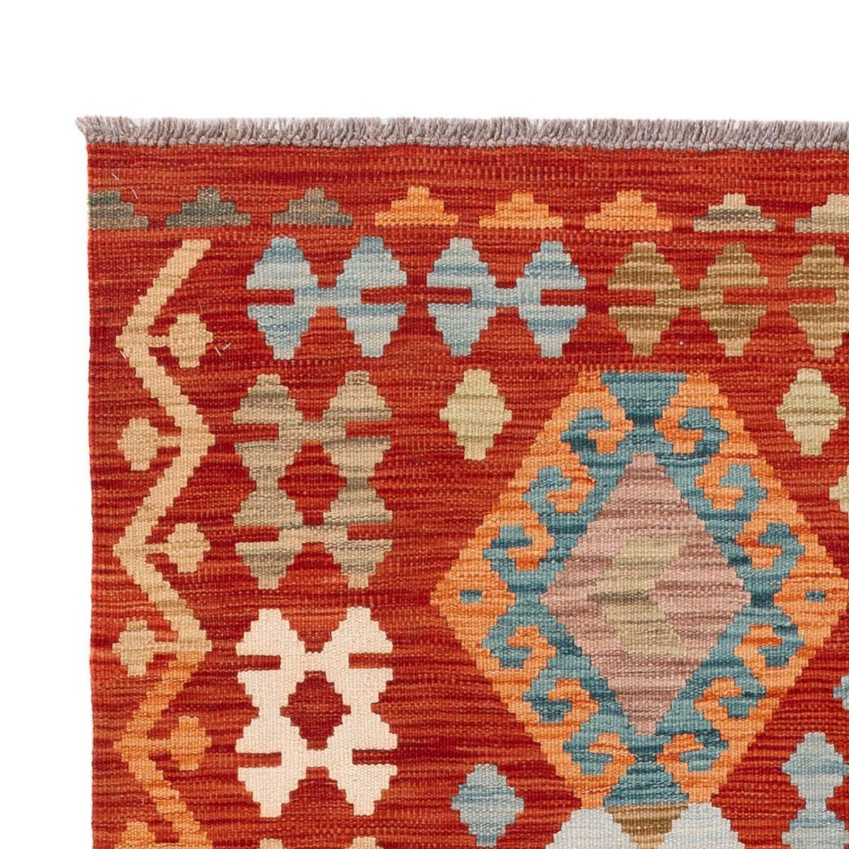 Kelim Teppich - Splash - 186 x 120 cm - mehrfarbig