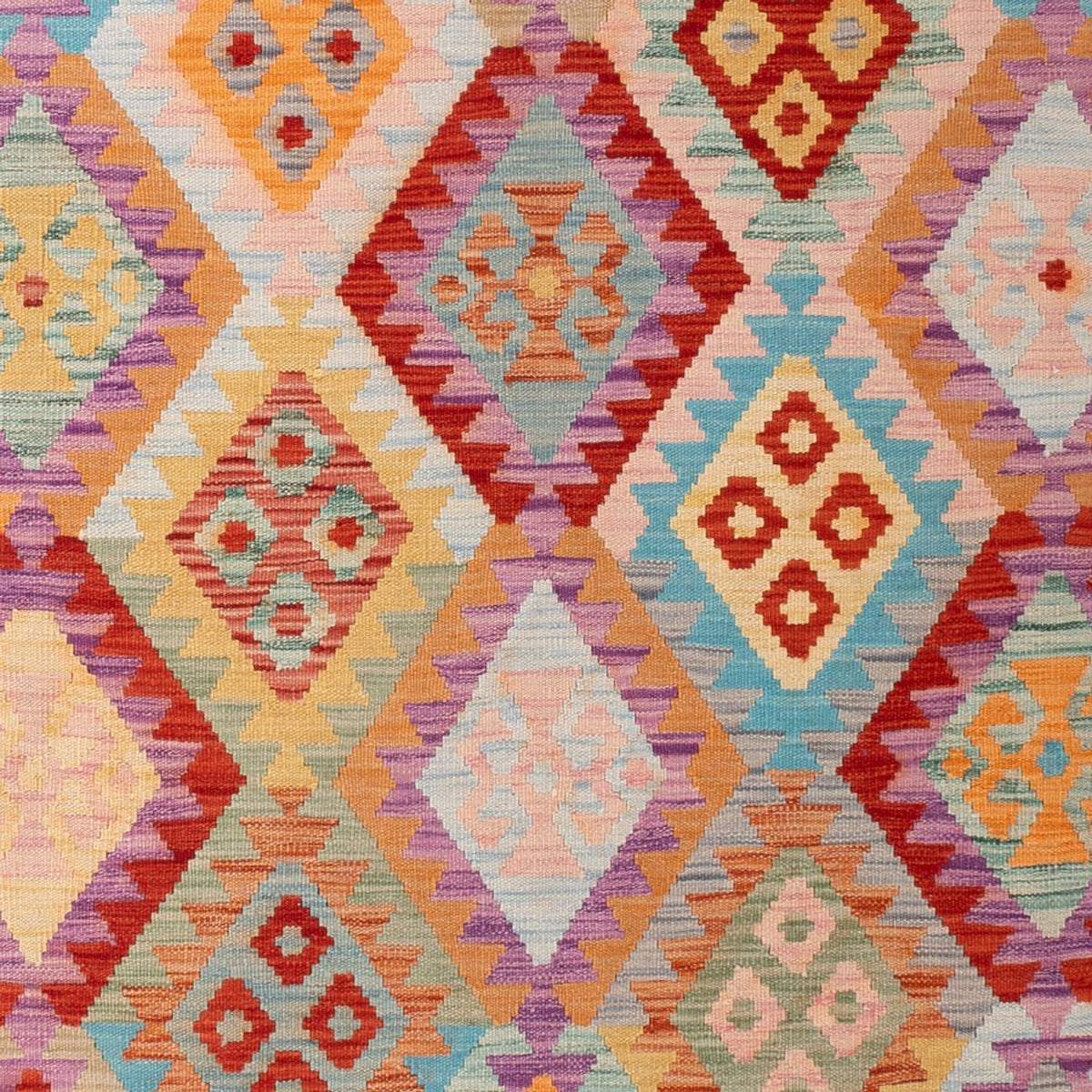 Kelim Teppich - Splash - 300 x 203 cm - mehrfarbig