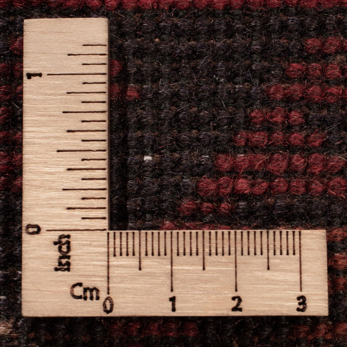 Afghan Teppich - Kunduz - 201 x 126 cm - rot