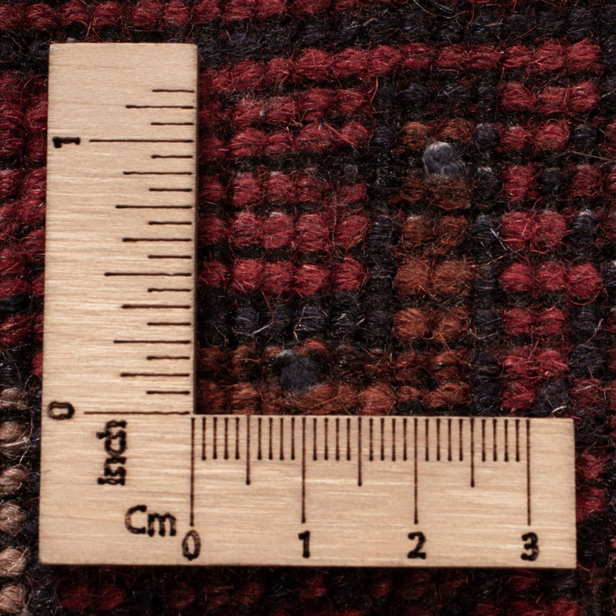 Afghan Teppich - Kunduz - 191 x 127 cm - dunkelrot