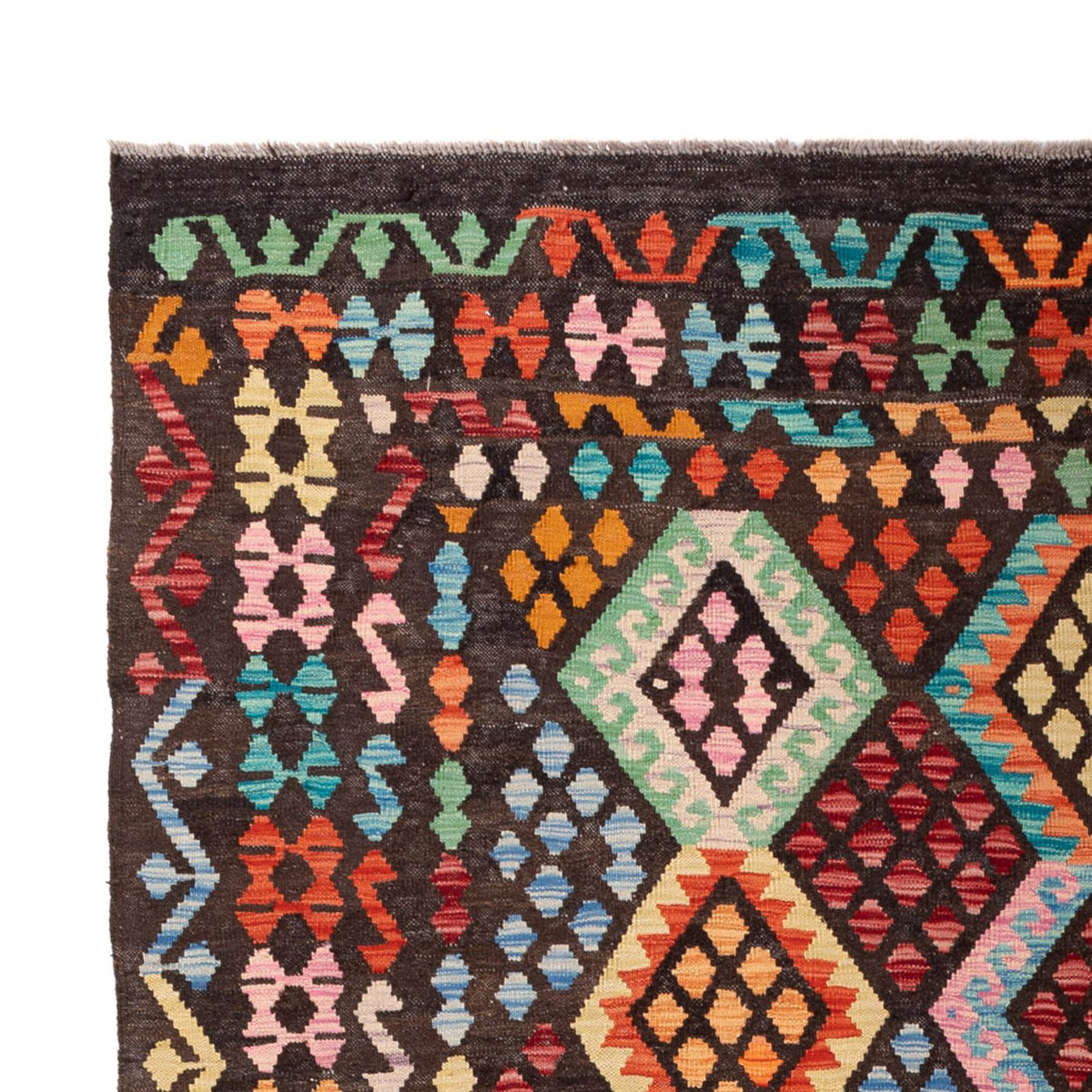 Kelim Teppich - Splash - 293 x 206 cm - mehrfarbig