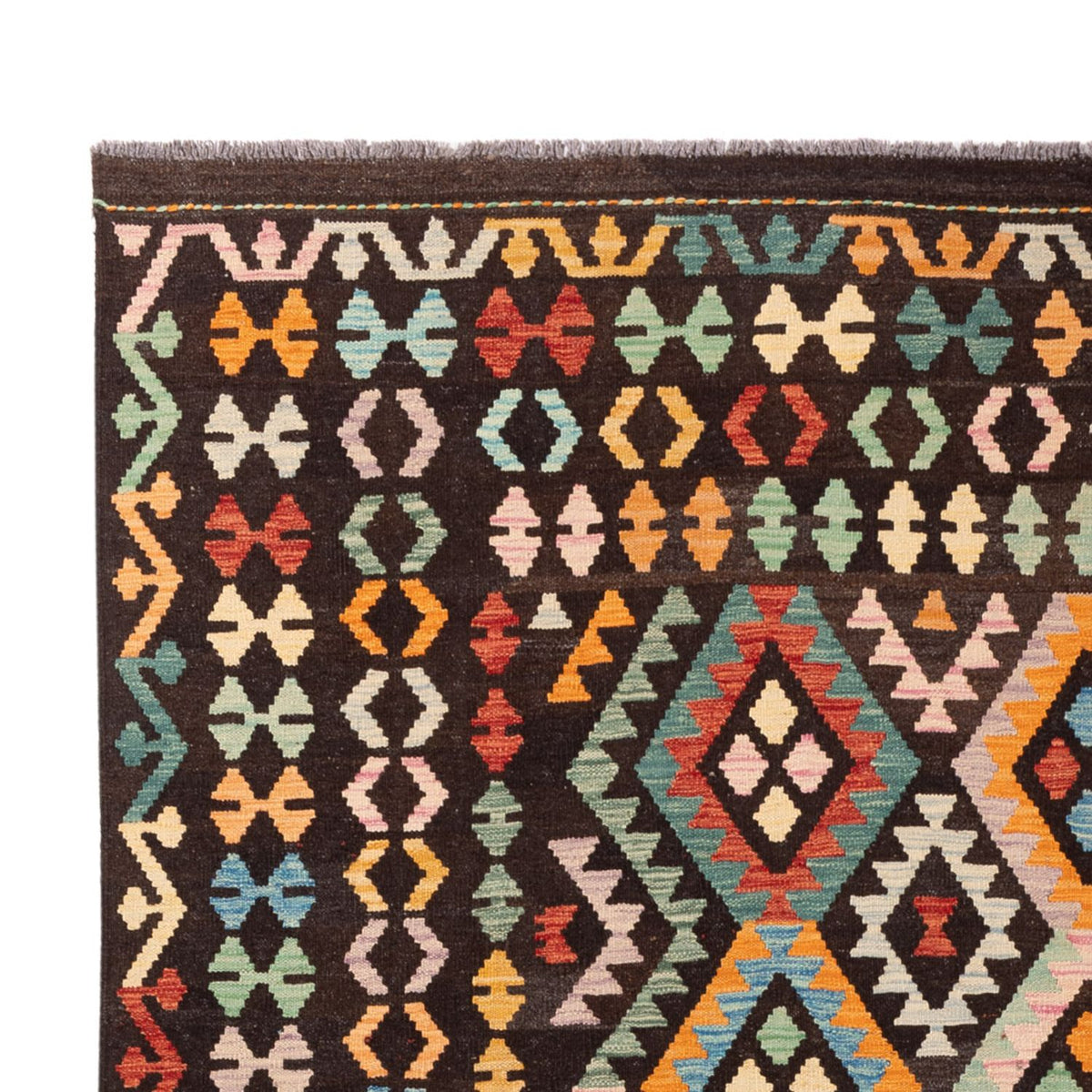 Kelim Teppich - Splash - 291 x 206 cm - mehrfarbig