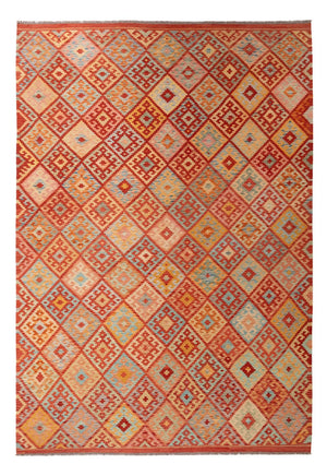 Kelim Teppich - Splash - 305 x 207 cm - mehrfarbig