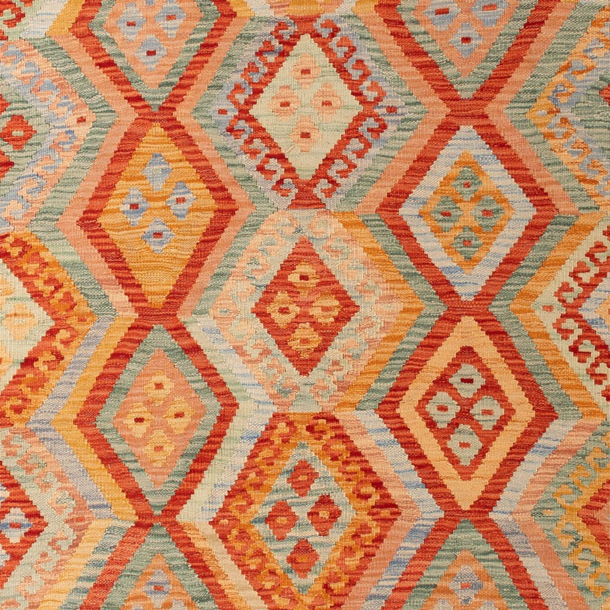 Kelim Teppich - Splash - 299 x 206 cm - mehrfarbig