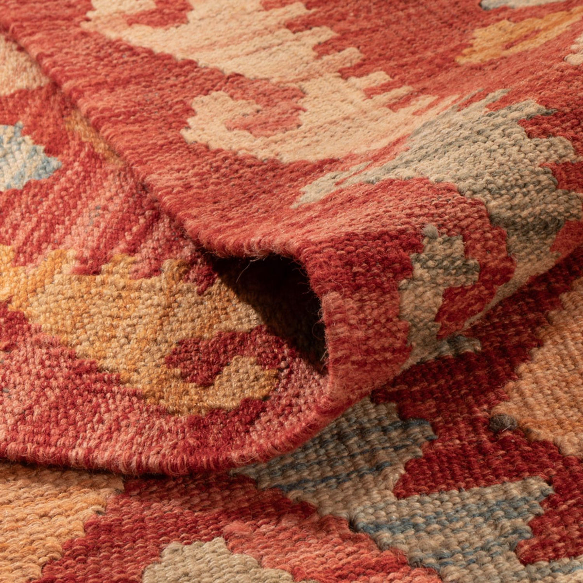 Kelim Teppich - Splash - 303 x 199 cm - mehrfarbig