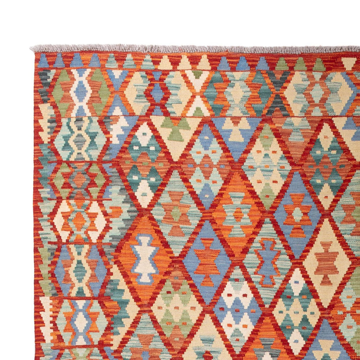 Kelim Teppich - Splash - 294 x 213 cm - mehrfarbig