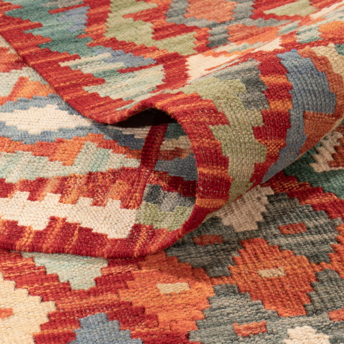 Kelim Teppich - Splash - 294 x 213 cm - mehrfarbig