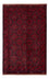 Afghan Teppich - Kunduz - 198 x 125 cm - dunkelrot