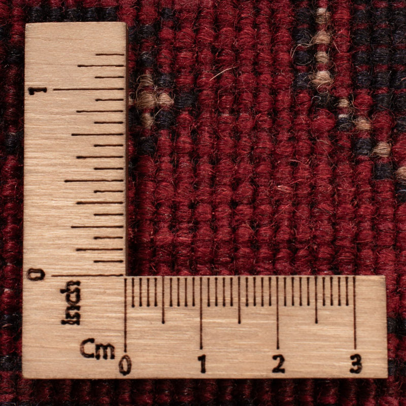 Afghan Teppich - Kunduz - 195 x 125 cm - dunkelrot