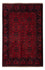 Afghan Teppich - Kunduz - 193 x 127 cm - dunkelrot