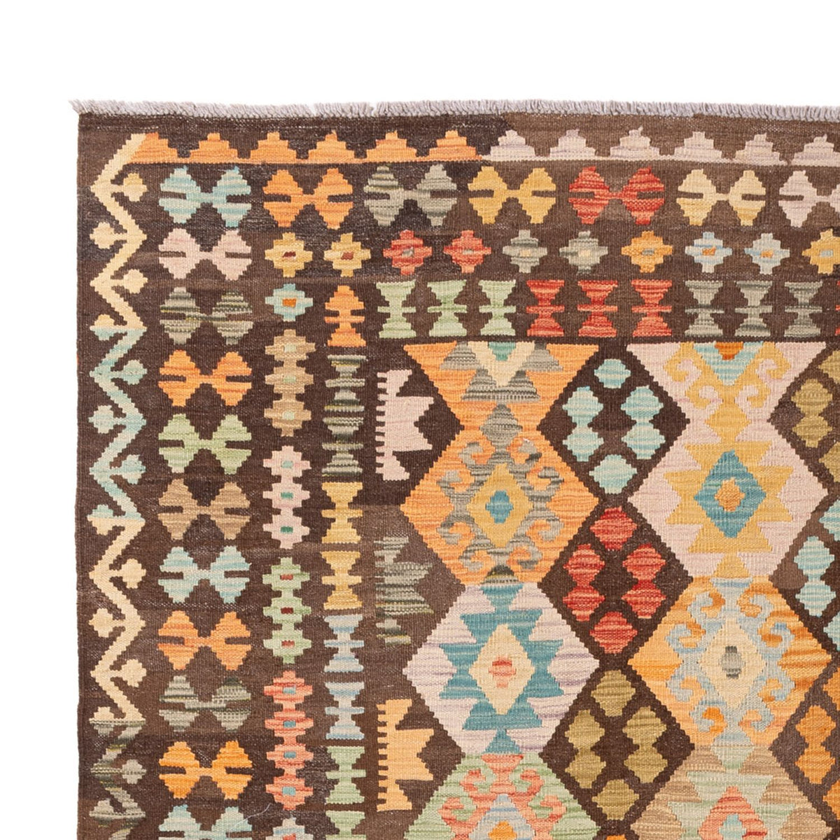 Kelim Teppich - Splash - 297 x 205 cm - mehrfarbig