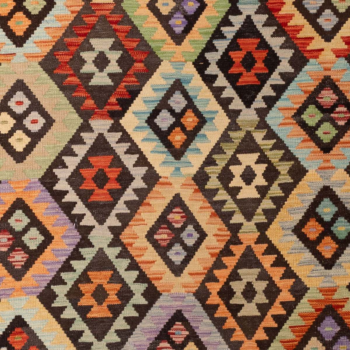 Kelim Teppich - Splash - 304 x 205 cm - mehrfarbig