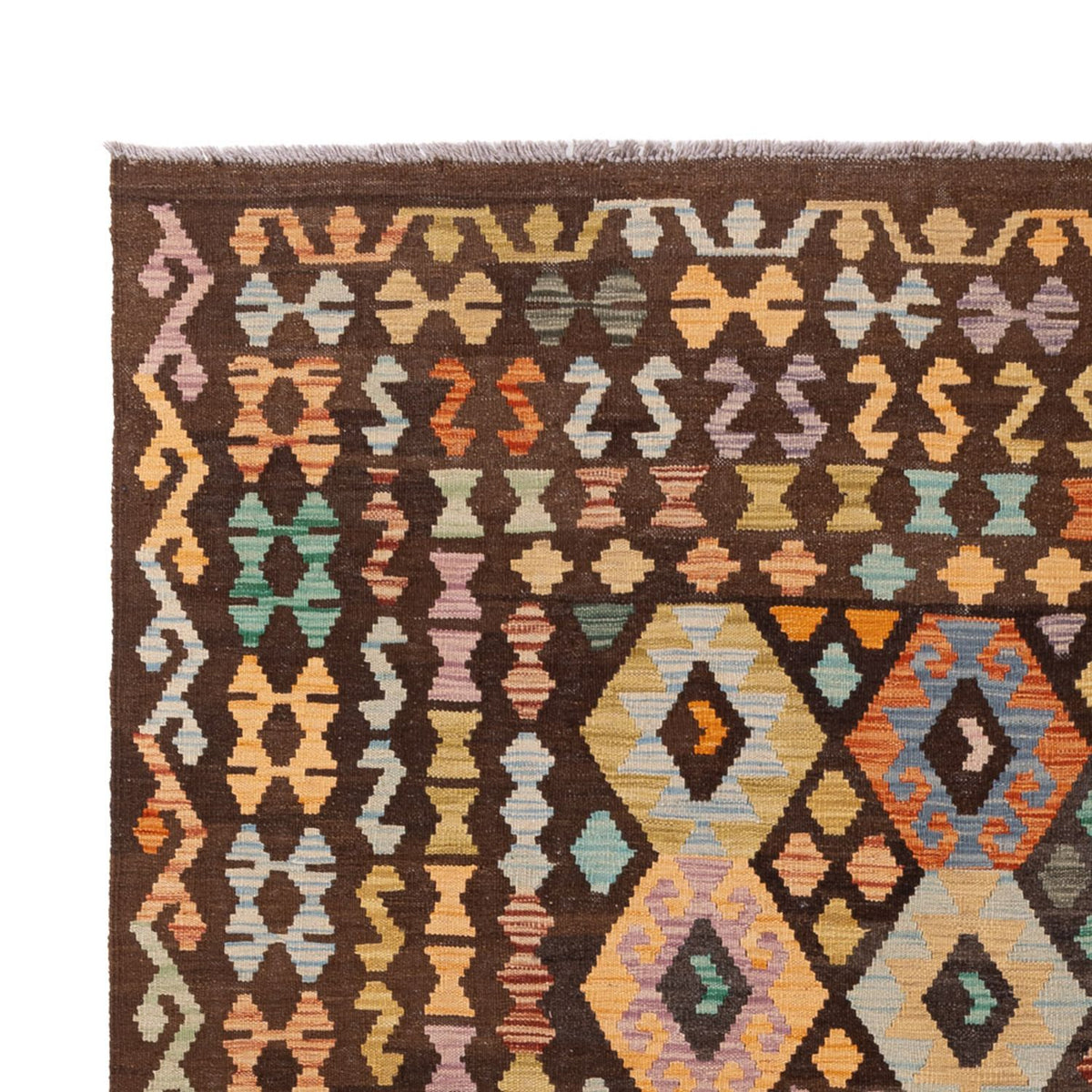 Kelim Teppich - Splash - 303 x 200 cm - mehrfarbig