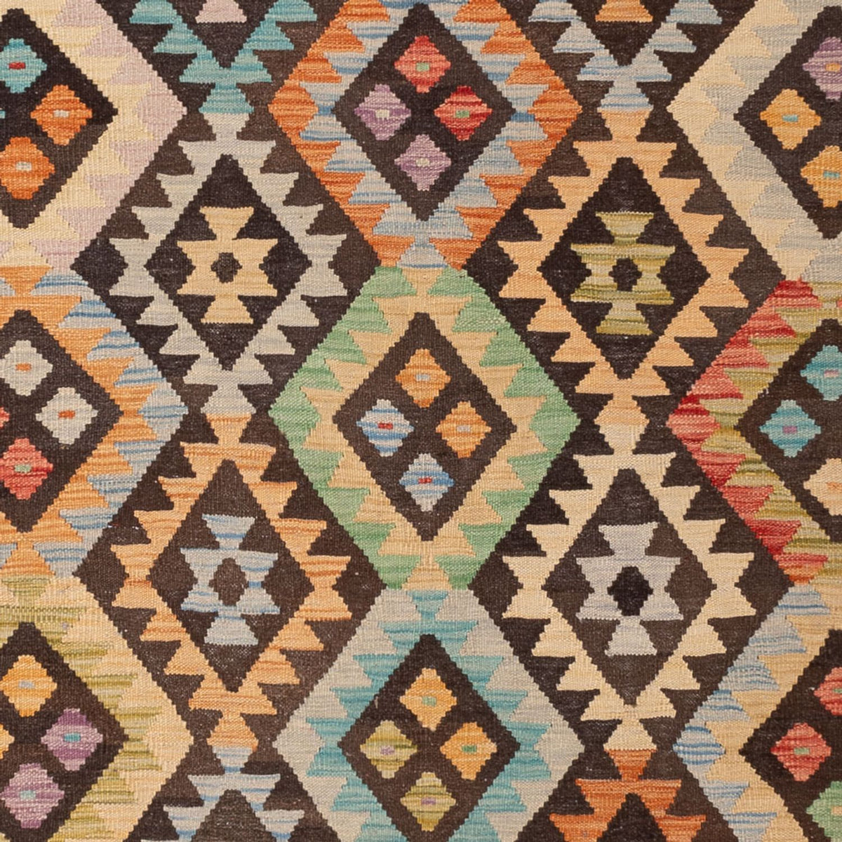 Kelim Teppich - Splash - 289 x 205 cm - mehrfarbig